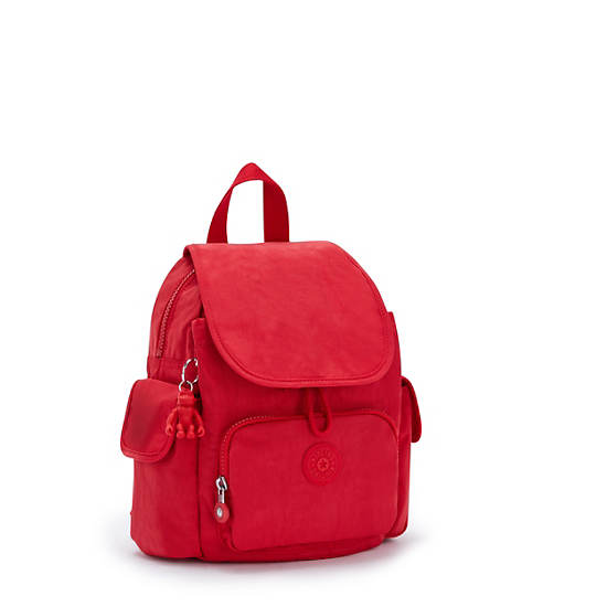 Kipling City Pack Mini Rygsække Rød | DK 1487LI